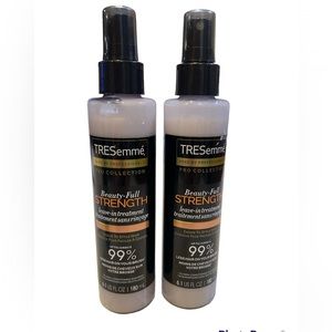 2X -  TRESemme Beauty-Full Strength Leave-In Treatment Spray-6.1oz. New